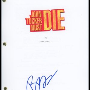 Brittany Snow "John Tucker Must Die" AUTOGRAPH Signed Script Screenplay ACOA
