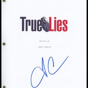 Tia Carrere "True Lies" AUTOGRAPH Signed Full Complete Script Screenplay ACOA