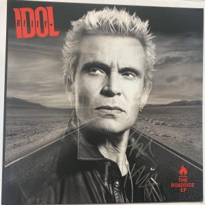 Billy Idol "The Roadside EP" AUTOGRAPH Signed Album Cover + New Vinyl LP ACOA