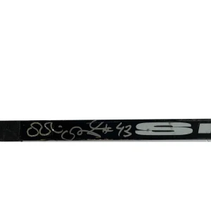 Patrice Brisebois Signed Montreal Canadiens Game Used Stick JSA COA