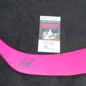 Taylor Heise Signed Minnesota Golden Gophers Pink Stick PWHL JSA COA