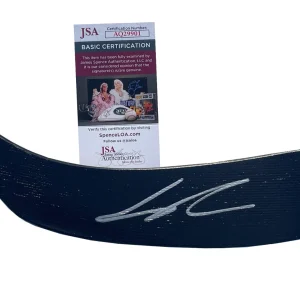 Leo Carlsson Signed Anaheim Ducks Hockey Stick JSA COA