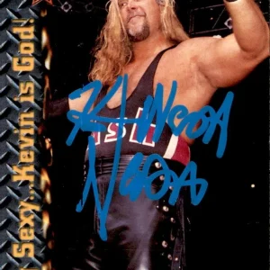 Kevin Nash "Diesel" Signed 1999 Topps WCW nWo Nitro Card #68 WWE WWF