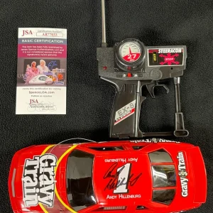 Andy Hillenburg Signed Gravy Train Radio Control R/C Car NASCAR JSA COA