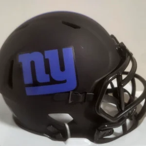 NFL NEW YORK GIANTS TEAM LOGO UNSIGNED ECLIPSE RIDDELL MINI HELMET