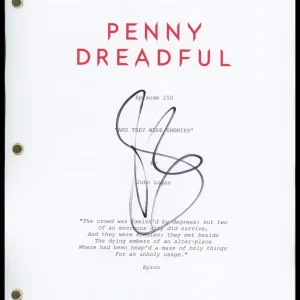 Billie Piper "Penny Dreadful" AUTOGRAPH Signed 'And They Were Enemies' Script