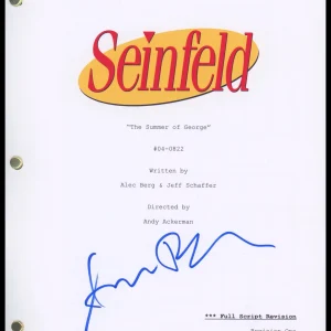 Amanda Peet "Seinfeld" AUTOGRAPH Signed Lanette 'The Summer of George' Script