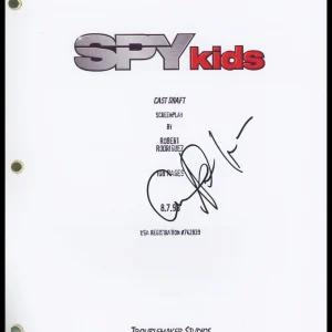 Alexa Vega "Spy Kids" AUTOGRAPH Signed 'Carmen Cortez' Script Screenplay ACOA