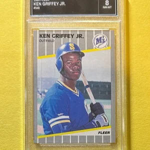 1989 FLEER KEN GRIFFEY JR #548 TGAA NM-MT 8 MARINERS