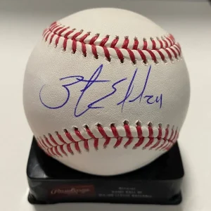 ZACH EFLIN TAMPA BAY RAYS SIGNED AUTOGRAPHED M.L. BASEBALL BECKETT **
