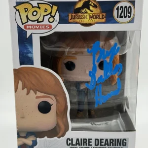 Bryce Dallas Howard "Jurassic World" SIGNED Claire Dearing 1209 Funko Pop C ACOA