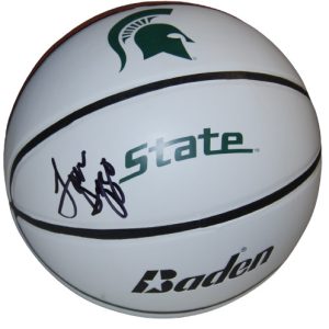 TOM IZZO signed (MICHIGAN STATE SPARTANS) F/S LOGO basketball PSA/DNA AN61729