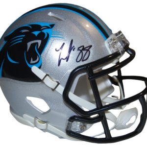 TERRACE MARSHALL signed (CAROLINA PANTHERS) mini football helmet PSA/DNA AN61441