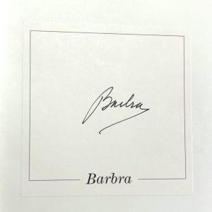 BARBRA STREISAND Signed Autograph Book "My Name is Barbra" JSA LOA 826