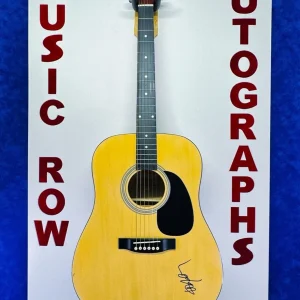 WILLI NELSON Signed Autograph Ashville Acoustic Guitar JSA LOA