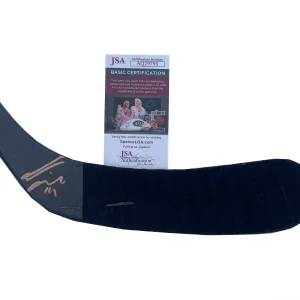 Gustav Nyquist Signed Detroit Red Wings Game Used Warrior Hockey Stick JSA COA