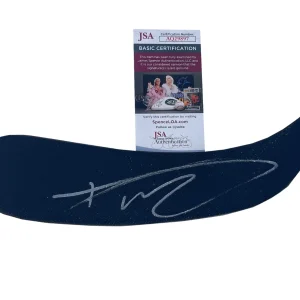 Trevor Zegras Signed Anaheim Ducks Winnwell Stick JSA COA