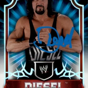 Diesel "Kevin Nash" Signed 2011 Topps WWE Classic Card #82