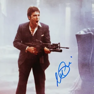 Al Pacino Scarface Authentic Signed 11x14 Photo Auto Graded 10! PSA Itp #5A00425