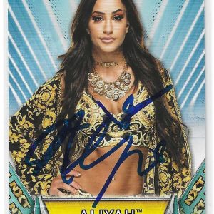 Aliyah Signed 2019 Topps WWE NXT Card #31