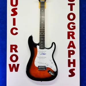 WILLIE NELSON Signed Autograph Electric Guitar JSA COA