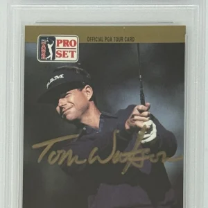 1990 PRO SET GOLF PGA TOUR TOM WATSON SIGNED CARD PSA DNA CERTIFIED AUTOGRAPH