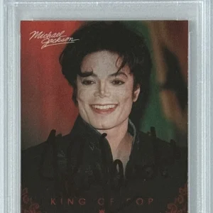 2011 Panini Michael Jackson King Pop Thriller John Landis Director PSA DNA COA
