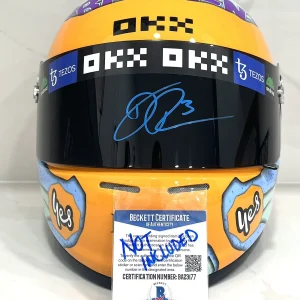 Daniel Ricciardo Signed 1:1 Full Size Replica Honey Badger Helmet Beckett Cert