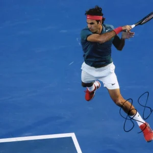 Roger Federer Signed Autograph 11x14 Photo - Australian Open Champion w/ JSA COA