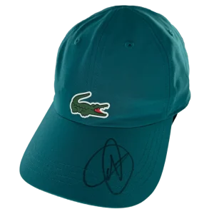 Novak Djokovic Signed Autograph Tennis Cap Hat - 24x Grand Slam Champion Beckett