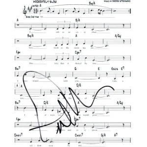 Paul Williams Signed Autograph Evergreen Sheet Music w/ Barbra Streisand