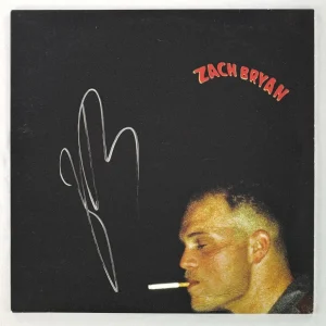 Zach Bryan Signed Autograph Self Titled Album Vinyl Record LP w/ JSA COA