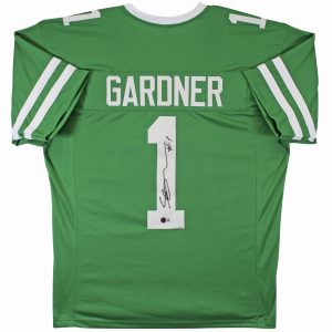 Ahmad "Sauce" Gardner Authentic Signed Green Pro Style Jersey BAS Witnessed