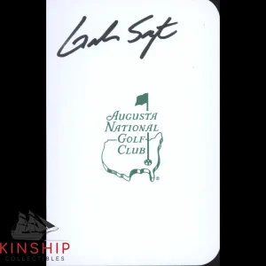 Gordon Sargent signed Masters Scorecard JSA COA Augusta PGA Golf Auto Z1765
