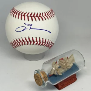 Allen Iverson signed Rawlings OML Baseball JSA COA 76ers Basketball Auto A3298