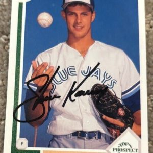 1991 Upper Deck Steve Karsay signed autographed RC Rookie Toronto Blue Jays #54