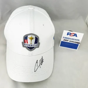 Tyrrell Hatton Signed Hat 2023 Ryder Cup PSA/DNA 1 COA
