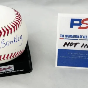 Christie Brinkley Signed Authentic MLB Baseball PSA/DNA COA