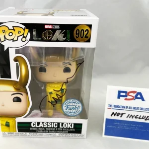 Tom Hiddleston Signed Funko Pop Classic Loki #902 PSA/DNA COA