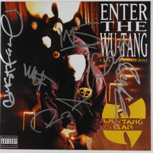 Wu-Tang Clan JSA Signed Autograph Album Record Vinyl Enter The Wu-Tang