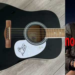 CHASE MATTHEW SIGNED AUTOGRAPH 41" ACOUSTIC GUITAR w/EXACT PROOF & BECKETT COA