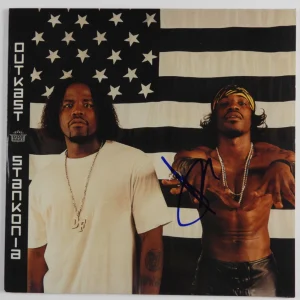 Outkast Andre 3000 JSA Autograph Signed Album Record Vinyl Stankonia