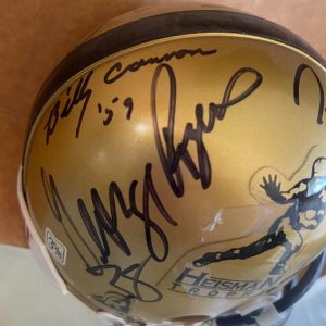 'CANNON WHITE LATTNER OWENS SIMS WARE WARDROGERS HEISMAN SIGNED