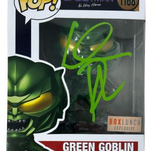 Willem Dafoe Signed Autograph Spider-Man Green Goblin Funko Pop 1168 Beckett COA