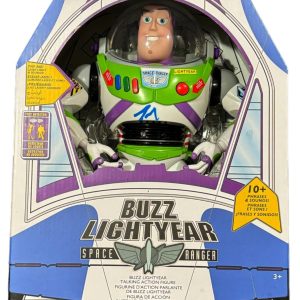 Tim Allen Signed Autograph Toy Story Buzz Lightyear Full Size Figure Beckett COA