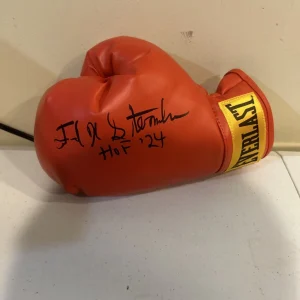 FRED STERNBURG SIGNED AUTOGRAPH EVERLAST BOXING GLOVE COA HOF 2024