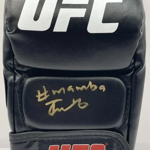 Themba Gorimbo Signed Autographed UFC Fight Glove Beckett COA