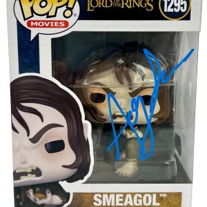 Andy Serkis Signed Funko Pop The Lord of The Rings Smeagol Autograph Beckett COA