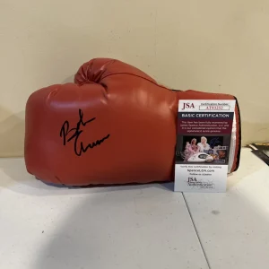 BOB ARUM SIGNED AUTOGRAPH EVERLAST BOXING GLOVE TOP RANK JSA COA HOF