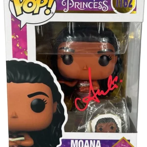 Auliʻi Cravalho Signed Moana Funko Pop Disney Princess Autograph Beckett COA